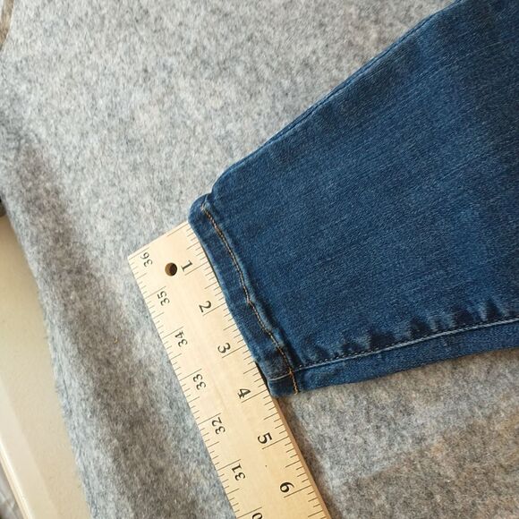 Tommy Hilfiger Sz 0 Moulante Skinny Blue Stretchy 5 Pocket Mid Rise Jeans . - Picture 7 of 9
